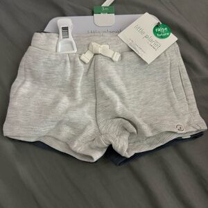 Gray Baby Shorts